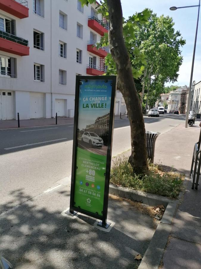 T2 Proche Centre Historique Gare St-Roch Avec Parking Appartement Montpellier Buitenkant foto