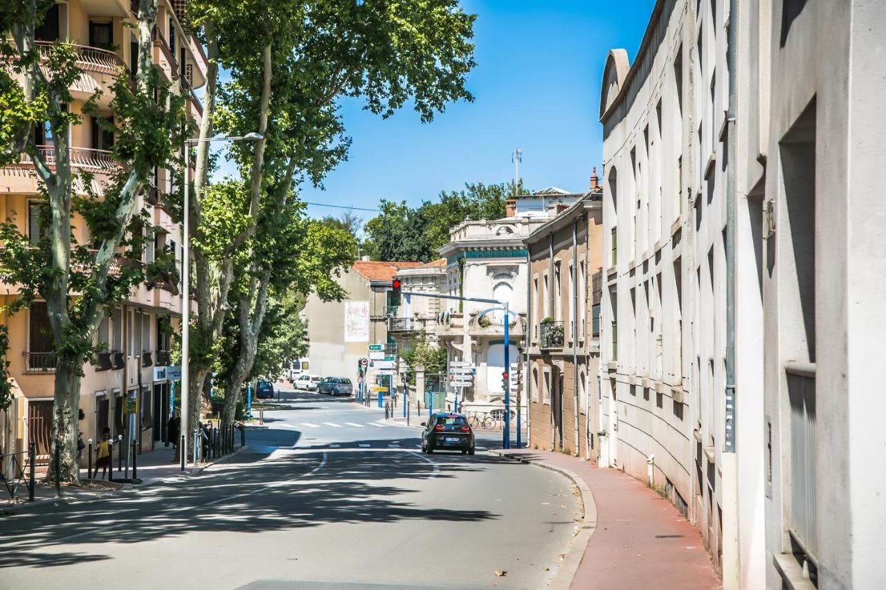 T2 Proche Centre Historique Gare St-Roch Avec Parking Appartement Montpellier Buitenkant foto